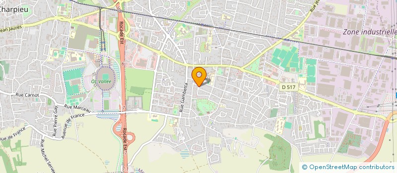 localisation de l'entreprise JERC  MEYZIEU