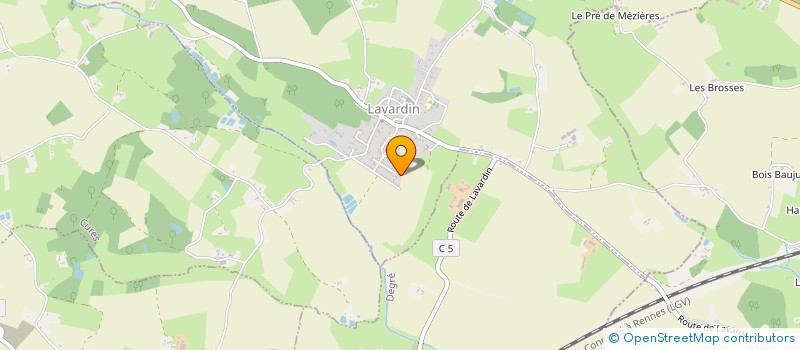 localisation de l'entreprise JERCATALE  LAVARDIN