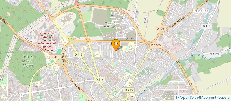 localisation de l'entreprise JERDIVA PLUS  MELUN