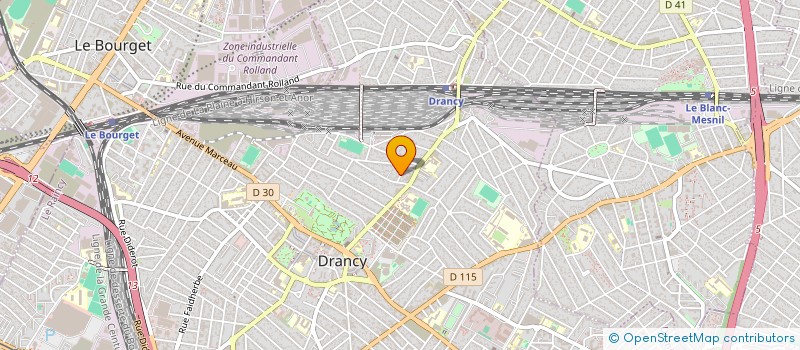 localisation de l'entreprise JERE ET CO à DRANCY