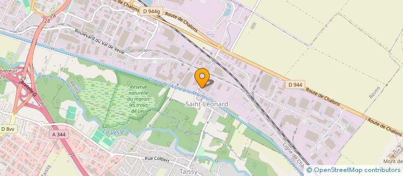 localisation de l'entreprise JERECYCLE  SAINT-LEONARD