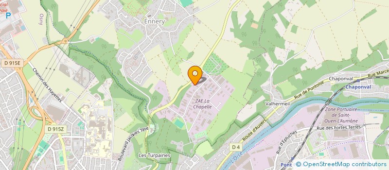 localisation de l'entreprise JEREKAT  ENNERY