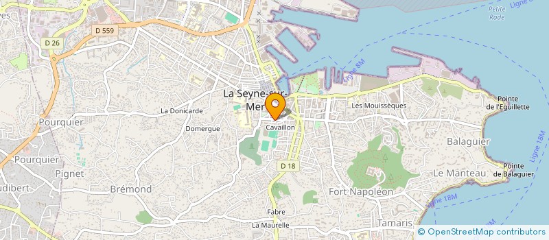 localisation de l'entreprise JEREM à LA SEYNE-SUR-MER
