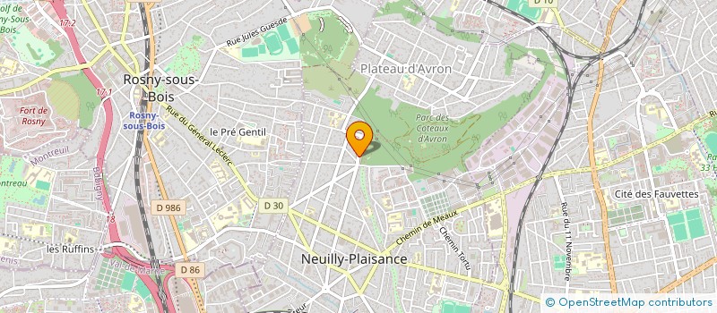 localisation de l'entreprise JEREM PLOMBERIE à NEUILLY-PLAISANCE
