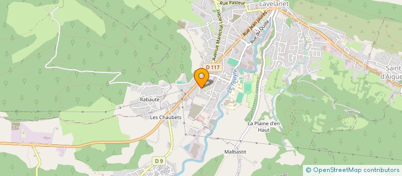 localisation de l'entreprise JEREMATIMMO à LAVELANET