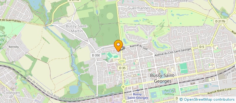 localisation de l'entreprise JEREMIE  BUSSY-SAINT-GEORGES