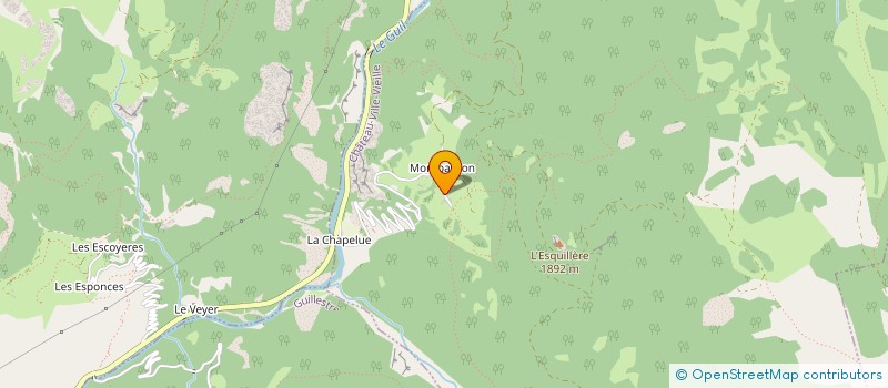 localisation de l'entreprise JEREMIE FOUGEIROL  CHATEAU-VILLE-VIEILLE