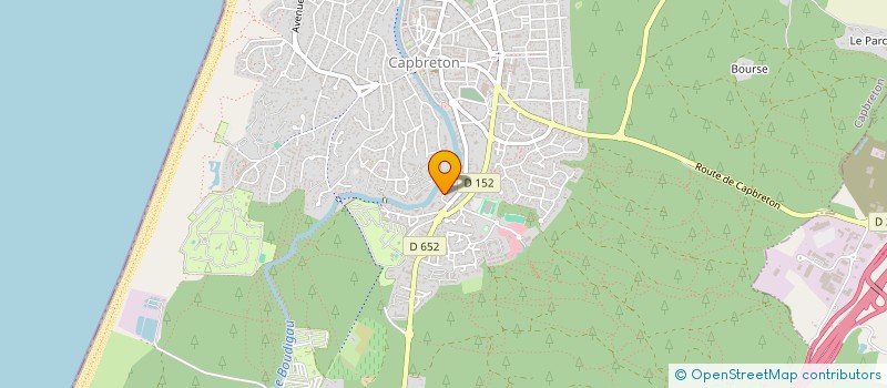 localisation de l'entreprise JEREMIE IMMOBILIER  CAPBRETON