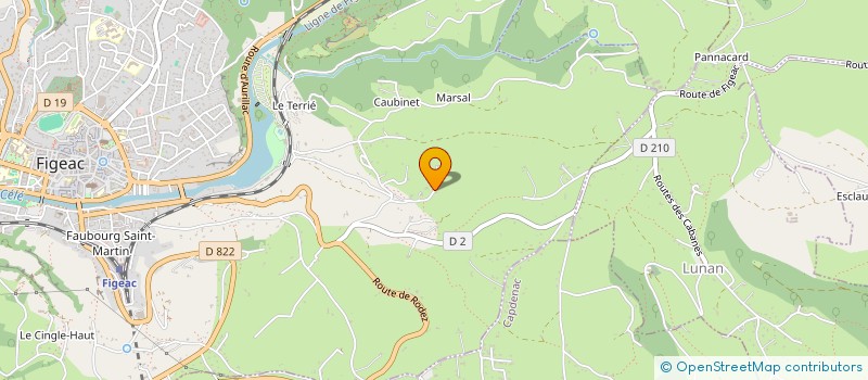 localisation de l'entreprise JEREMIE PISCINES  FIGEAC