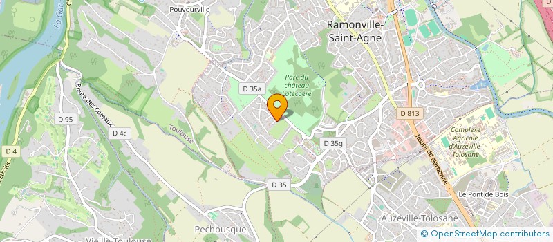localisation de l'entreprise JEREMIE SINTES à RAMONVILLE-SAINT-AGNE