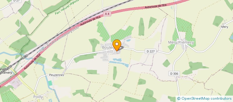 localisation de l'entreprise JEREMIEL  BOULEUSE