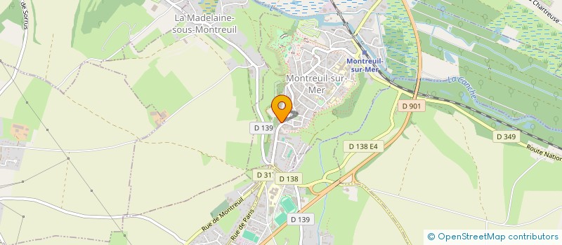 localisation de l'entreprise JEREMS  MONTREUIL-SUR-MER