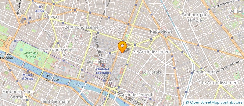 localisation de l'entreprise JEREMY à PARIS