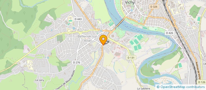 localisation de l'entreprise JEREMY  BELLERIVE-SUR-ALLIER