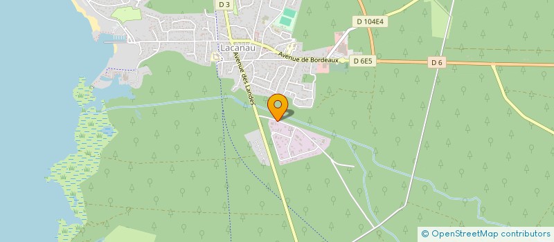 localisation de l'entreprise JEREMY ALEXANDRE LAURETET ARBOGAST IMMOBILIER  LACANAU