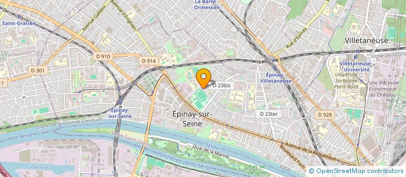 localisation de l'entreprise JEREMY BESSERMANN à EPINAY-SUR-SEINE