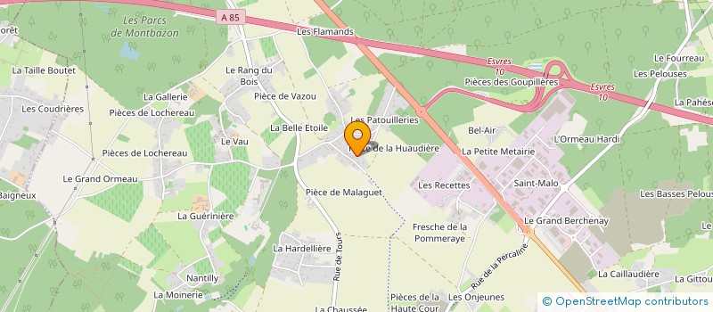 localisation de l'entreprise JEREMY ET EMELINE LOCATION  ESVRES