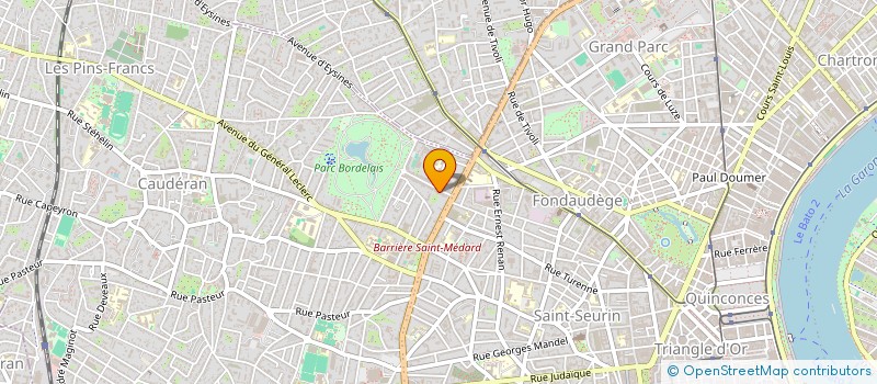 localisation de l'entreprise JEREMY GORDON GRANDS CRUS  BORDEAUX