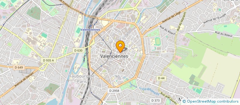 localisation de l'entreprise JEREMY JOAILLIER  VALENCIENNES