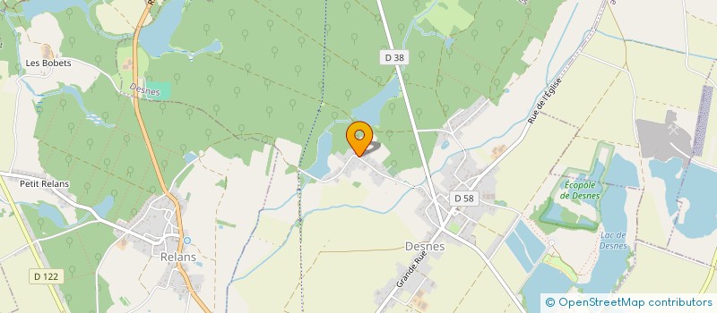 localisation de l'entreprise JEREMY MICHELIN  DESNES