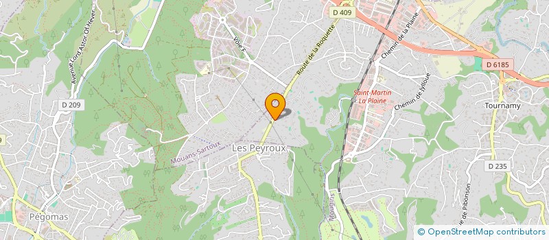 localisation de l'entreprise JEREMY PIED CONSULTING à MOUGINS