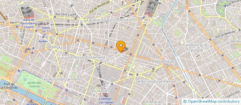 localisation de l'entreprise JEREMY'S STORE à PARIS