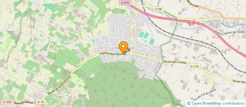 localisation de l'entreprise JEREMY SERVICES  LA CRAU