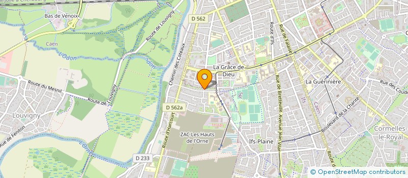 localisation de l'entreprise JEREMY SLIMANE  FLEURY-SUR-ORNE