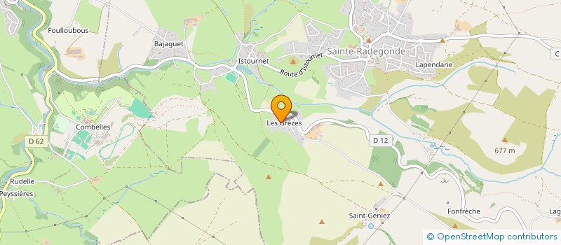 localisation de l'entreprise JEREMY VIEILLEDENT COUVERTURE  SAINTE-RADEGONDE