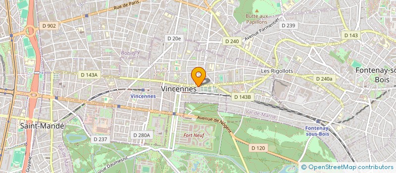 localisation de l'entreprise JEREPONDS.COM  VINCENNES
