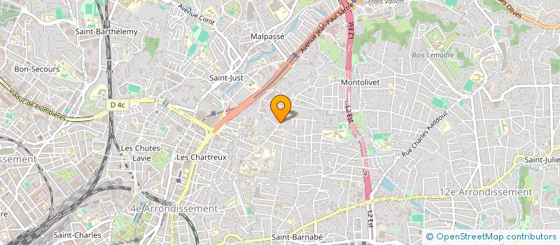 localisation de l'entreprise JERES à MARSEILLE