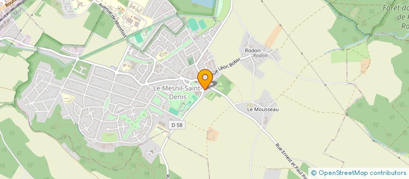 localisation de l'entreprise JERETISTE à LE MESNIL-SAINT-DENIS