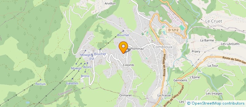 localisation de l'entreprise JEREVI  COMBLOUX