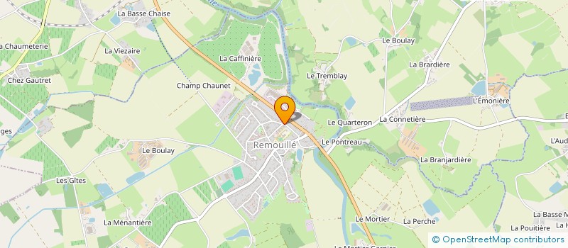 localisation de l'entreprise JERI  REMOUILLE