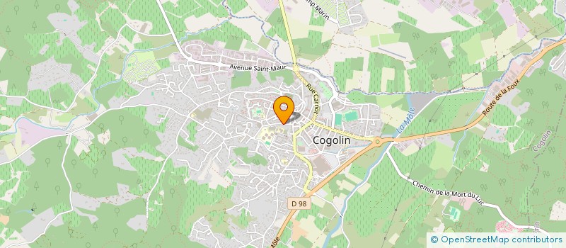 localisation de l'entreprise JERICA  COGOLIN