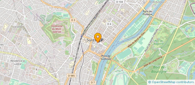 localisation de l'entreprise JERICHO à SURESNES