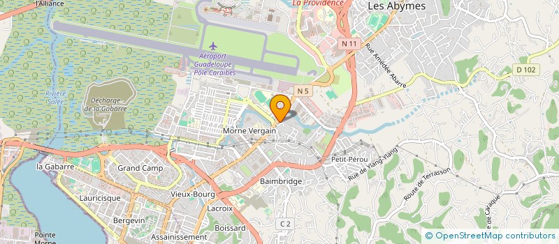 localisation de l'entreprise JERICHO à LES ABYMES