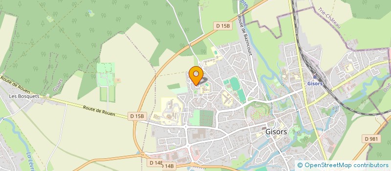 localisation de l'entreprise JERICHO à GISORS