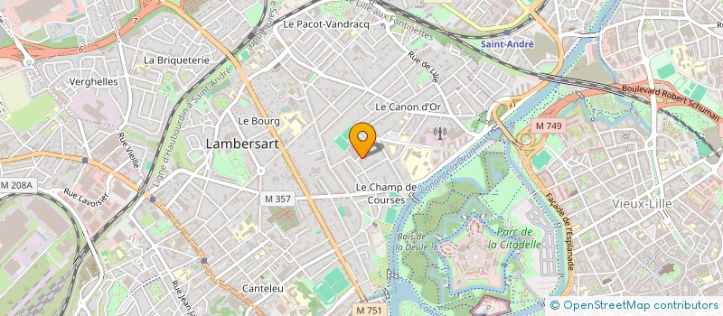 localisation de l'entreprise JERICK à LAMBERSART
