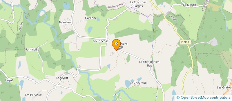 localisation de l'entreprise JERICO SCI à PAGEAS
