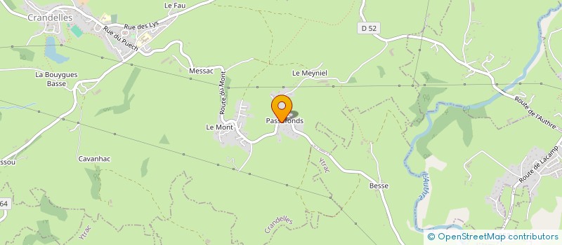 localisation de l'entreprise JERILLES à CRANDELLES