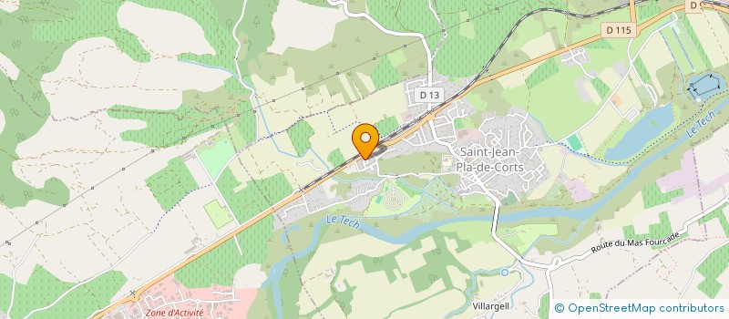 localisation de l'entreprise JERIONON  SAINT-JEAN-PLA-DE-CORTS