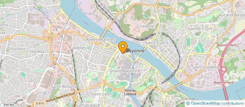 localisation de l'entreprise JERISA  BAYONNE