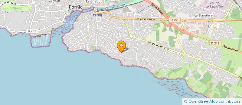 localisation de l'entreprise JERISA  PORNIC