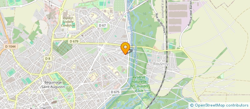 localisation de l'entreprise JERISA FINANCE à SAINT-QUENTIN