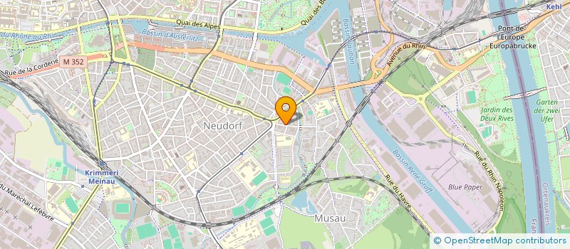 localisation de l'entreprise JERIUS PROJECT  STRASBOURG