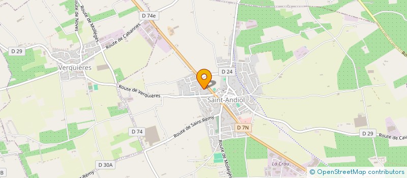 localisation de l'entreprise JERJUL  SAINT-ANDIOL