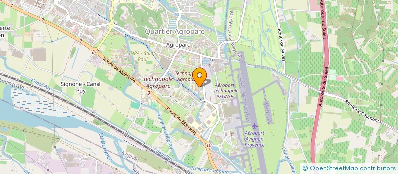 localisation de l'entreprise JERLAURE INGENIERIE  AVIGNON