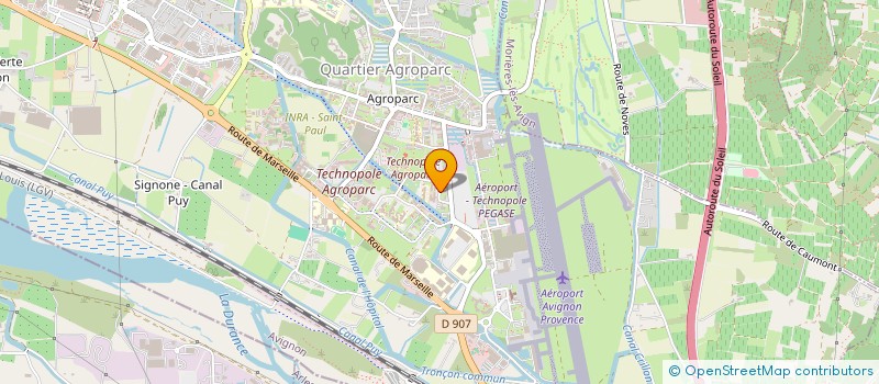 localisation de l'entreprise JERLAURE MCO  AVIGNON