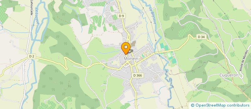 localisation de l'entreprise JERMA à MONEIN